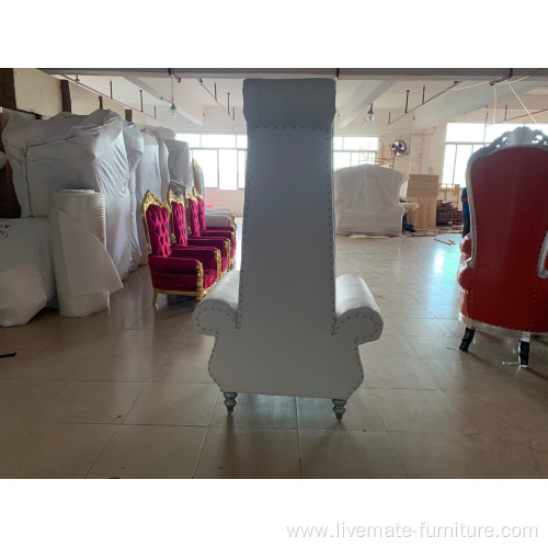 Chinese king throne chair and queen chair rental